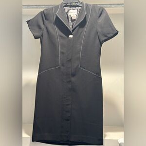 DANNY & NICOLE Button Front Lined Dress Size 10P